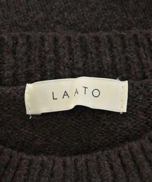 LAATO（ラート）ニット・セーター 茶 サイズ:F レディース/2200705773157