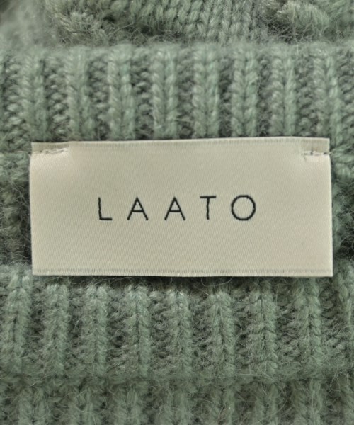 LAATO（ラート）ニット・セーター 緑 サイズ:F レディース/2200703932020