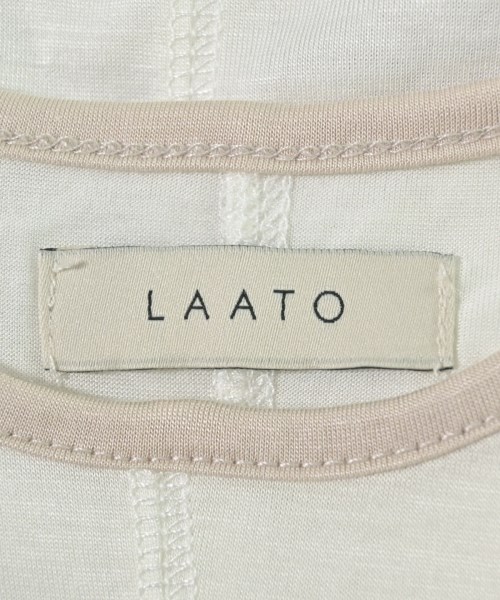 LAATO（ラート）Tシャツ・カットソー 白 サイズ:F レディース/2200664318079