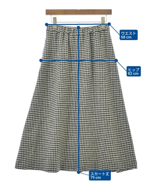 CUCUX（ククス）ロング・マキシ丈スカート 黒 サイズ:M レディース/2200636839038
