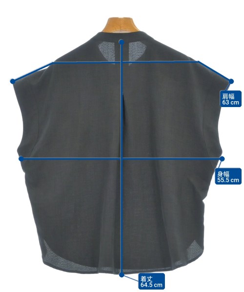 CUCUX（ククス）カジュアルシャツ 黒 サイズ:M レディース/2200617211082