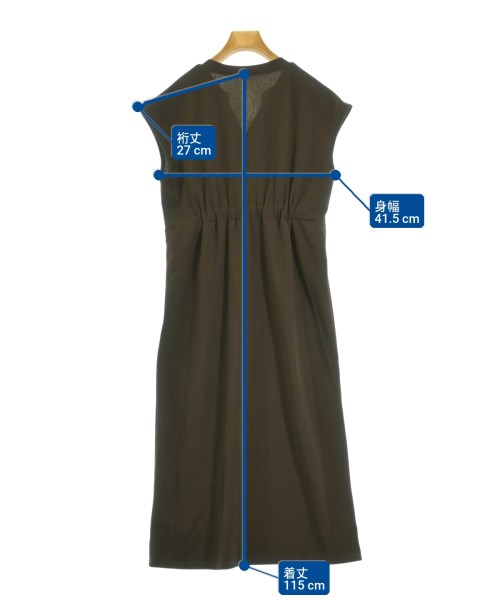 CUCUX（ククス）ワンピース 茶 サイズ:S レディース/2200703575425