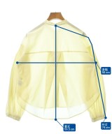 CUCUX（ククス）カジュアルシャツ 黄 サイズ:S レディース/2200676226102