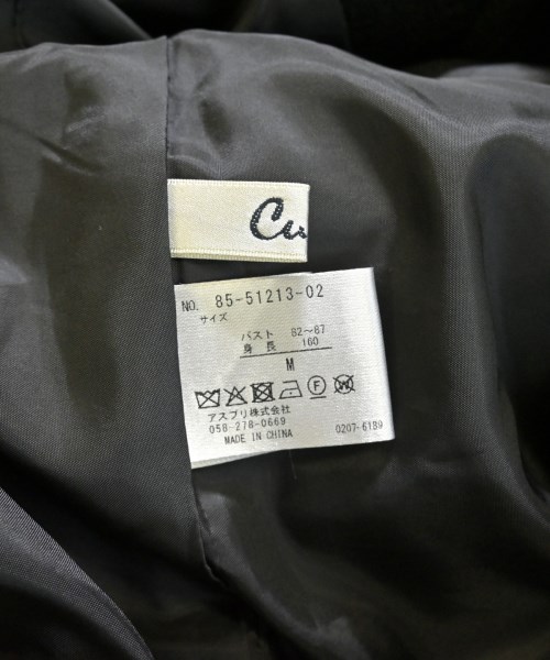 CUCUX（ククス）その他 黒 サイズ:M レディース/2200682174022