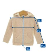 BAREFOOT DREAMS（ベアフットドリームス）パーカー ピンク サイズ:90(24M) キッズ/2200626471071