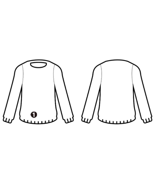 EFTYCHIA（エフティシア）ニット・セーター 茶 サイズ:L メンズ/2200667151079