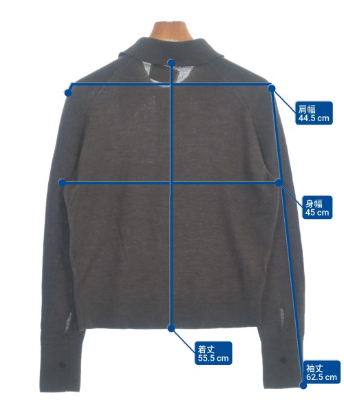 EFTYCHIA（エフティシア）ニット・セーター 茶 サイズ:L メンズ/2200667151079