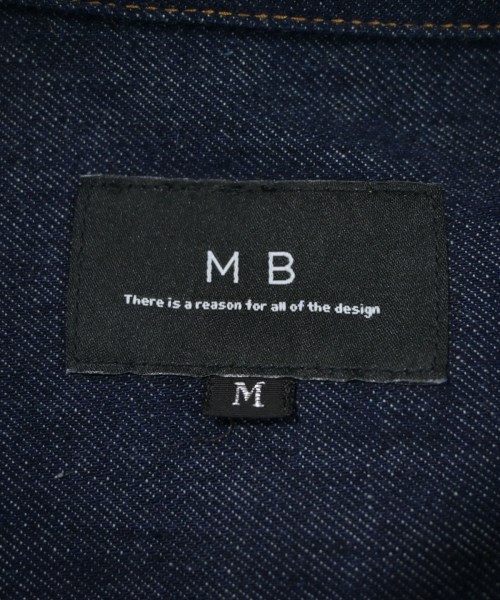 MB（エムビー）デニムジャケット 紺 サイズ:M メンズ/2200642472090