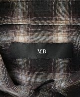 MB（エムビー）カジュアルシャツ 茶 サイズ:S メンズ/2200701423032