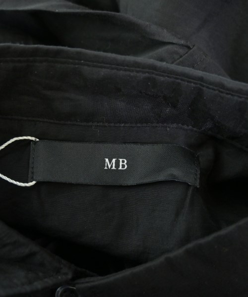 MB（エムビー）カジュアルシャツ 黒 サイズ:S メンズ/2200640885069
