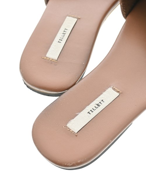 TILLETT（ティレット）サンダル 茶 サイズ:7(25.5cm位) レディース/2200656348039