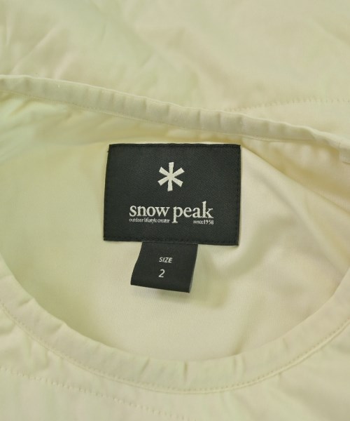 snow peak（スノーピーク）Tシャツ・カットソー 白 サイズ:2(90cm位) キッズ/2200685533079