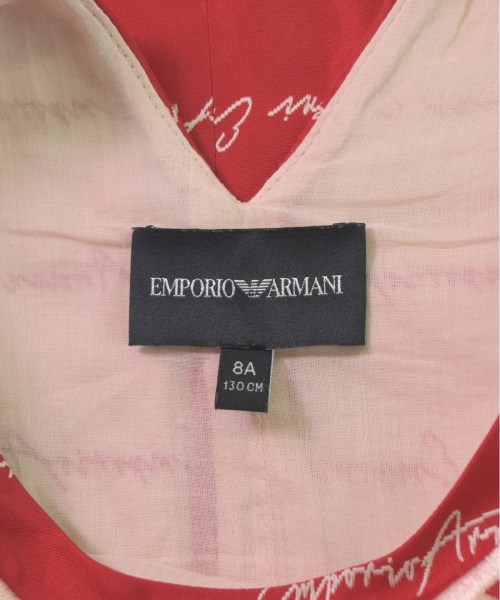 EMPORIO ARMANI ワンピース（その他） 130 赤