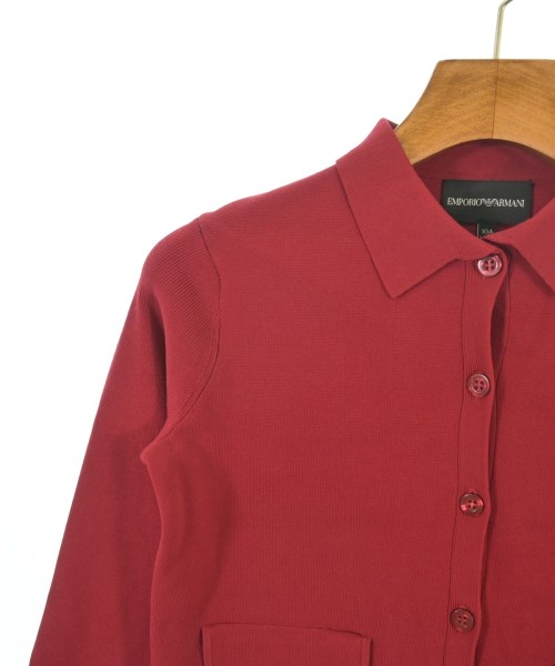 EMPORIO ARMANI（エンポリオアルマーニ）ニット 赤 サイズ:142(11T-12T) キッズ/2200612050136