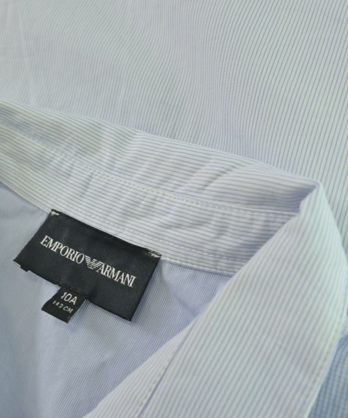 EMPORIO ARMANI（エンポリオアルマーニ）シャツ 青 サイズ:142(11T-12T) キッズ/2200687146048