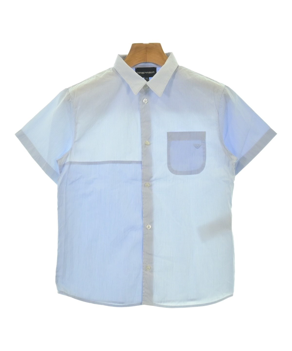 EMPORIO ARMANI アルマーニ Tシャツ 14A 166 新品未使用 EMPORIO ARMANI（エンポリオアルマーニ）シャツ 青 サイズ:142(11T-12T