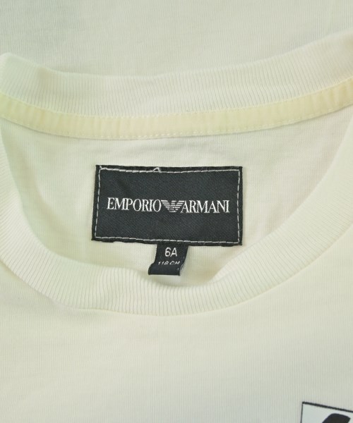 EMPORIO ARMANI（エンポリオアルマーニ）Tシャツ・カットソー 白 サイズ:110(5T-6T) キッズ/2200654741115