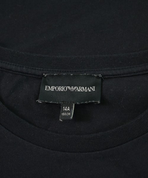 EMPORIO ARMANI（エンポリオアルマーニ）Tシャツ・カットソー 黒 サイズ:150(13T-14T) キッズ/2200638724646
