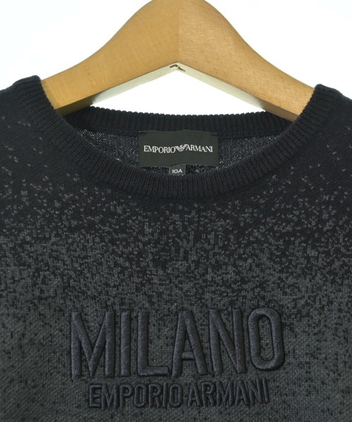 EMPORIO ARMANI（エンポリオアルマーニ）ニット 紺 サイズ:142(11T-12T) キッズ/2200704312081