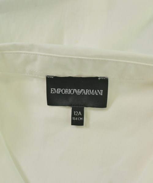 EMPORIO ARMANI（エンポリオアルマーニ）シャツ 白 サイズ:140(11T-12T) キッズ/2200655336105