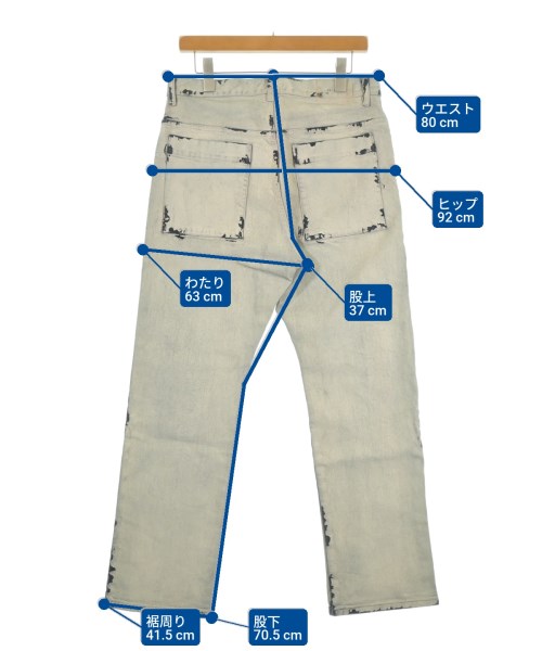 VEIN（ヴェイン）デニムパンツ グレー サイズ:3(L位) メンズ/2200617300069