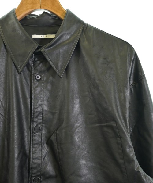 VEIN（ヴェイン）カジュアルシャツ 黒 サイズ:2(M位) メンズ/2200675037051