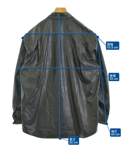 VEIN（ヴェイン）カジュアルシャツ 黒 サイズ:2(M位) メンズ/2200675037051