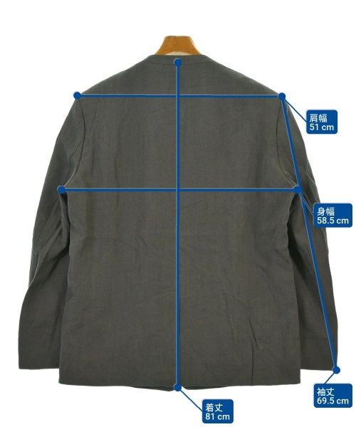 VEIN（ヴェイン）カジュアルジャケット グレー サイズ:3(L位) メンズ/2200645524208