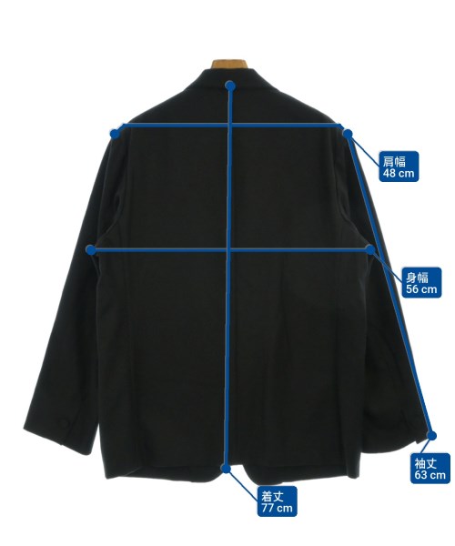 078 CITE（ゼロナナハチサイト）ジャケット 黒 サイズ:L メンズ/2200649900121