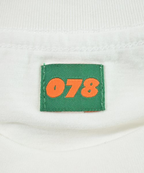 078 CITE（ゼロナナハチサイト）Tシャツ・カットソー 白 サイズ:L メンズ/2200713254037
