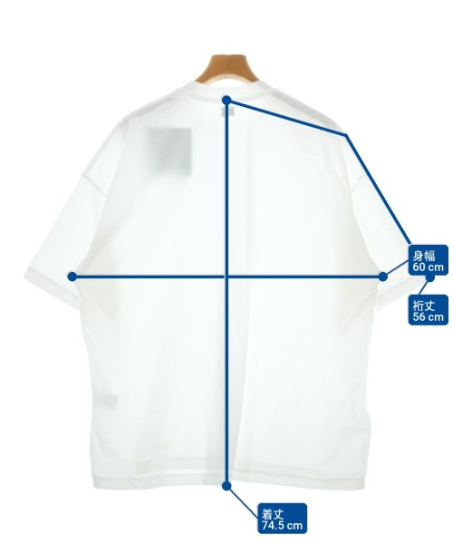 078 CITE（ゼロナナハチサイト）Tシャツ・カットソー 白 サイズ:L メンズ/2200713254037