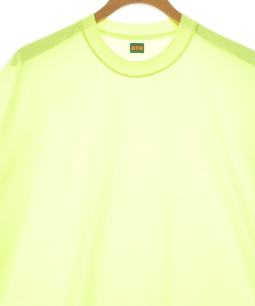 078 CITE（ゼロナナハチサイト）Tシャツ・カットソー 黄 サイズ:L メンズ/2200648371021