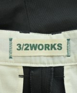 3/2WORKS（3/2ワークス）チノパン 黒 サイズ:XL メンズ/2200683667073