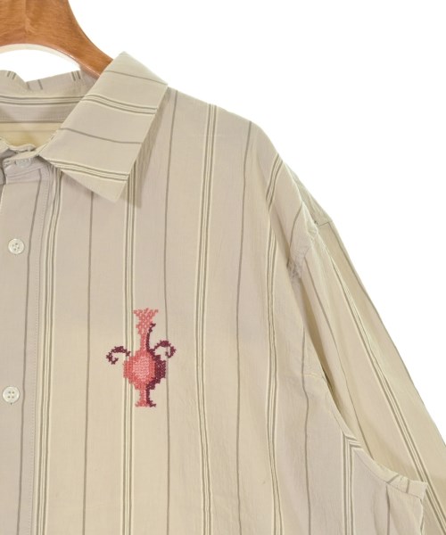 ADISH（アディシュ）カジュアルシャツ ベージュ サイズ:L メンズ/2200597214073