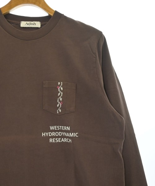 ADISH（アディシュ）Tシャツ・カットソー 茶 サイズ:M メンズ/2200599198210
