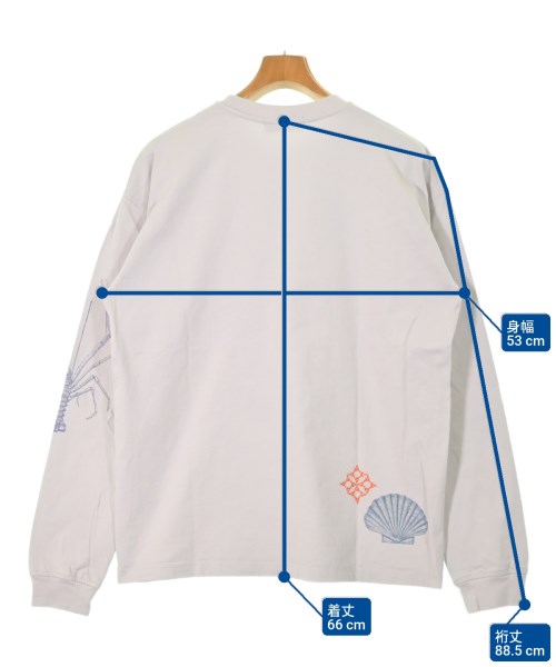 ADISH（アディシュ）Tシャツ・カットソー ベージュ サイズ:M メンズ/2200660624259