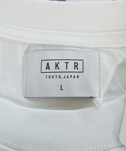 AKTR（アクター）Tシャツ・カットソー 白 サイズ:L メンズ/2200649398041