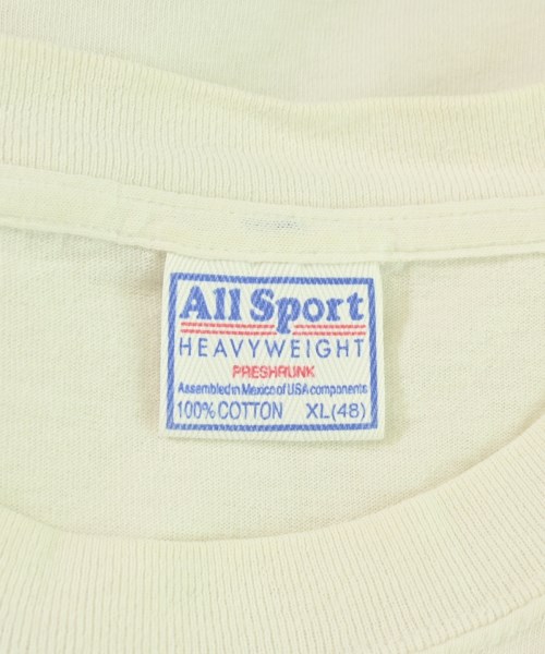 All Sport（オールスポーツ）Tシャツ・カットソー 白 サイズ:XL メンズ/2200696963070