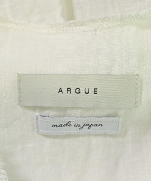ARGUE（アギュー）ブラウス 白 サイズ:F レディース/2200607168099