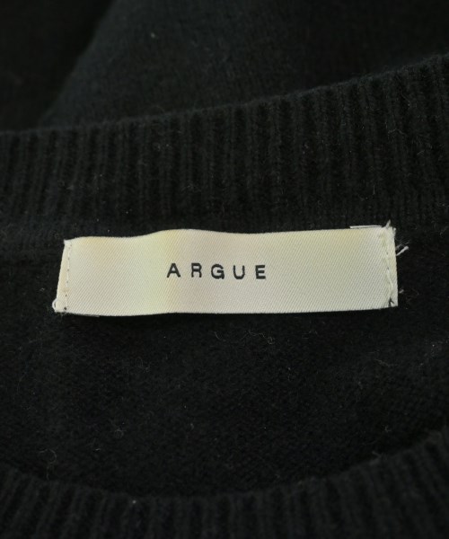 ARGUE（アギュー）ワンピース 黒 サイズ:F レディース/2200715373262