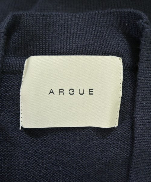 ARGUE（アギュー）カーディガン 紺 サイズ:F レディース/2200715373347