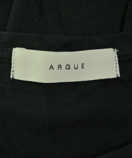 ARGUE（アギュー）Tシャツ・カットソー 黒 サイズ:F レディース/2200715373491
