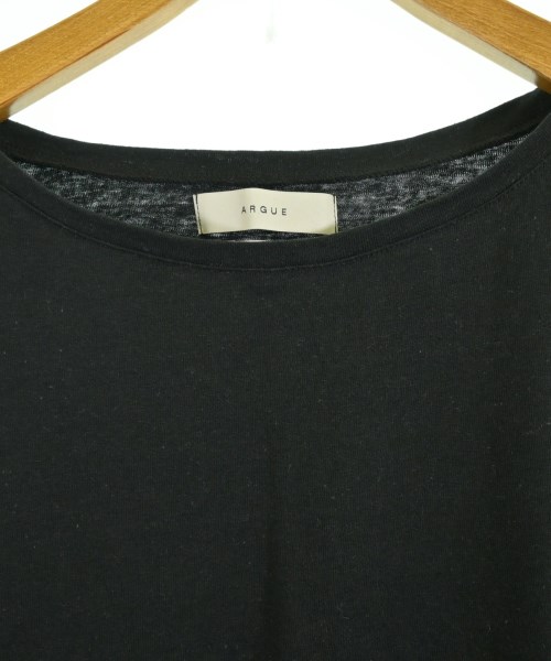 ARGUE（アギュー）Tシャツ・カットソー 黒 サイズ:F レディース/2200715373507