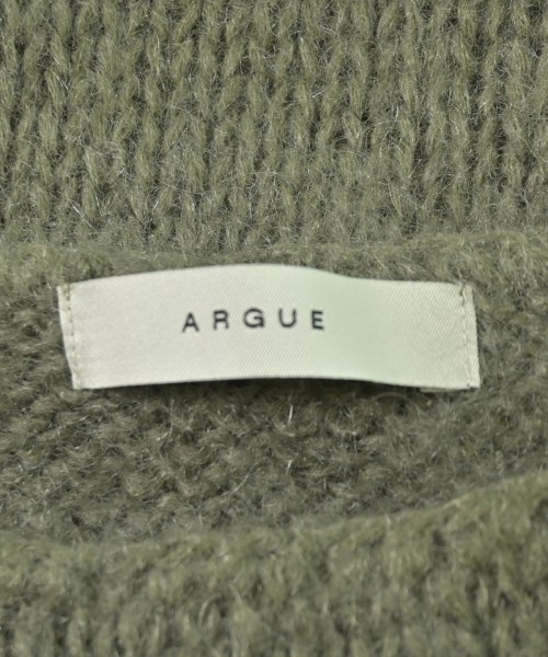 ARGUE（アギュー）ニット・セーター 緑 サイズ:F レディース/2200715084014