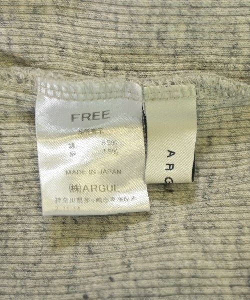 ARGUE（アギュー）ワンピース グレー サイズ:F レディース/2200633836276