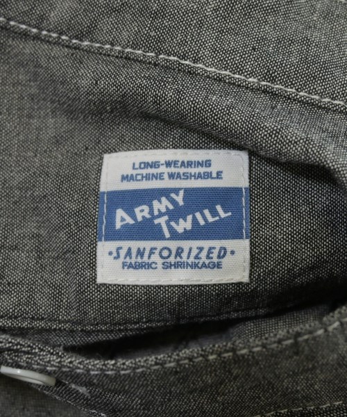 ARMY TWILL（アーミーツイル）カジュアルシャツ グレー サイズ:M メンズ/2200614802054