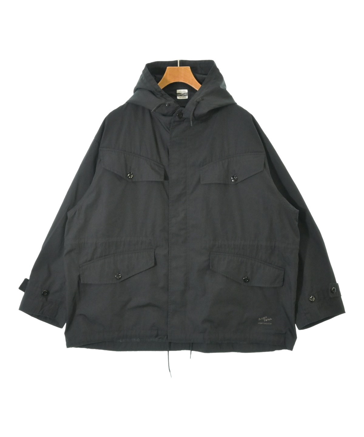ARMY TWILL（アーミーツイル）ミリタリーブルゾン 黒 サイズ:L