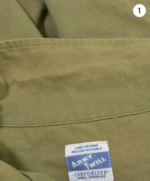 ARMY TWILL（アーミーツイル）カジュアルシャツ カーキ サイズ:XXXL メンズ/2200690929034