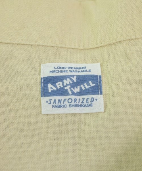 ARMY TWILL（アーミーツイル）カジュアルシャツ ベージュ サイズ:F メンズ/2200655245025