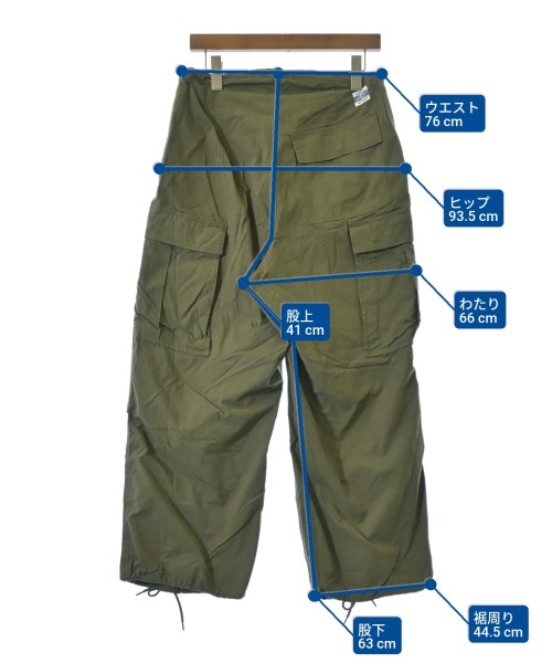 ARMY TWILL（アーミーツイル）カーゴパンツ カーキ サイズ:M メンズ/2200661856055